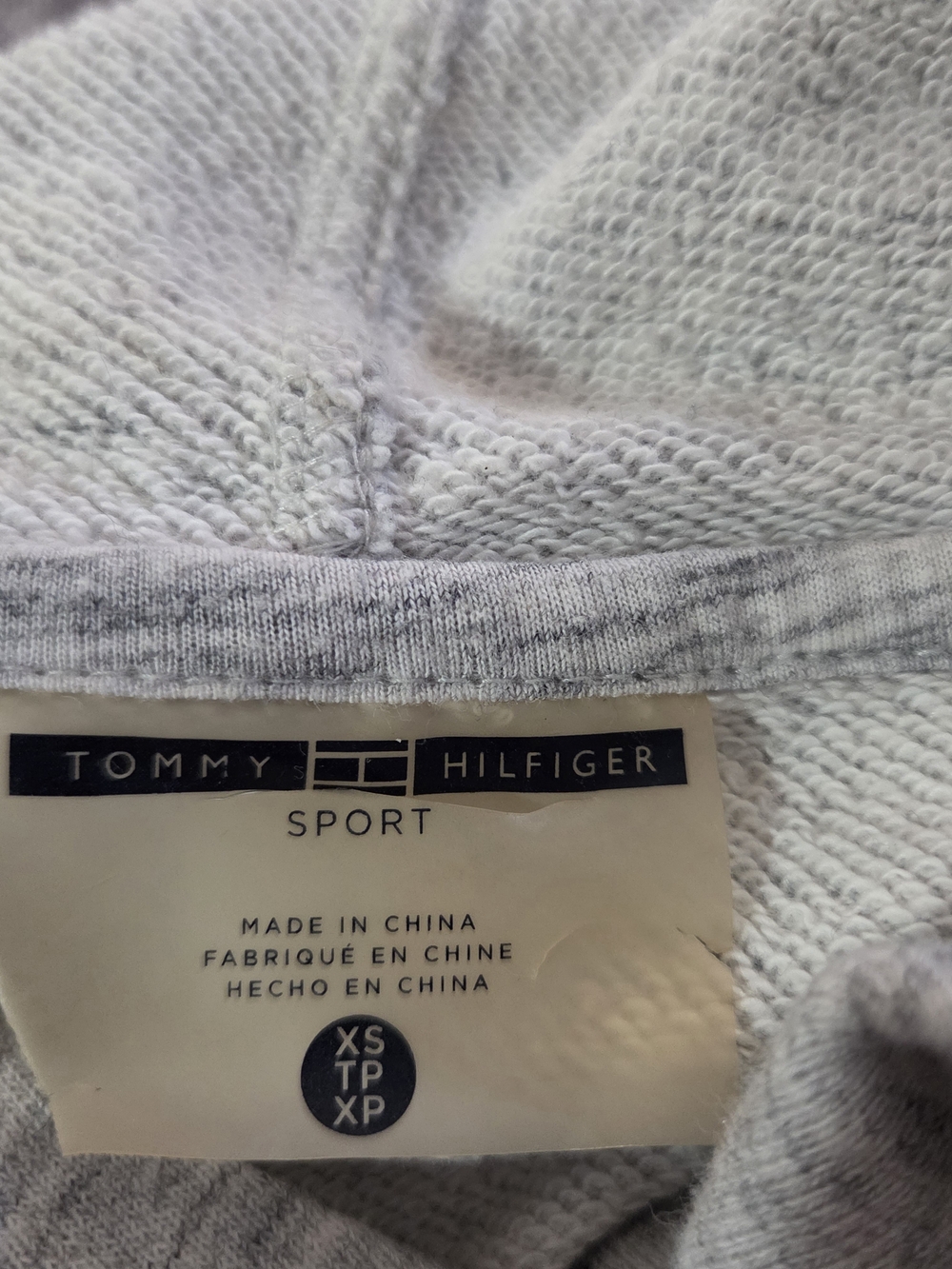 Tommy Hilfiger Sport Gray Crewneck Jacket